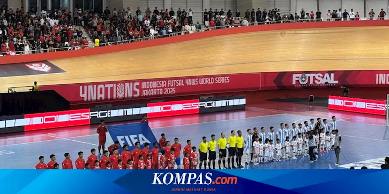 Timnas Futsal Indonesia Berani Adu Muka dengan Argentina, Nyaris Tahan Tim Juara Dunia