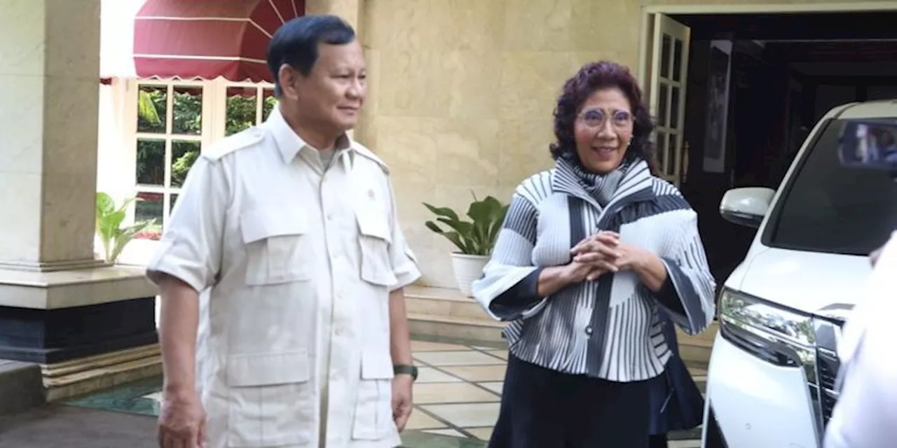 [KLARIFIKASI] Video Prabowo Bertemu Susi Pudjiastuti Terjadi 2023, Bukan 2025