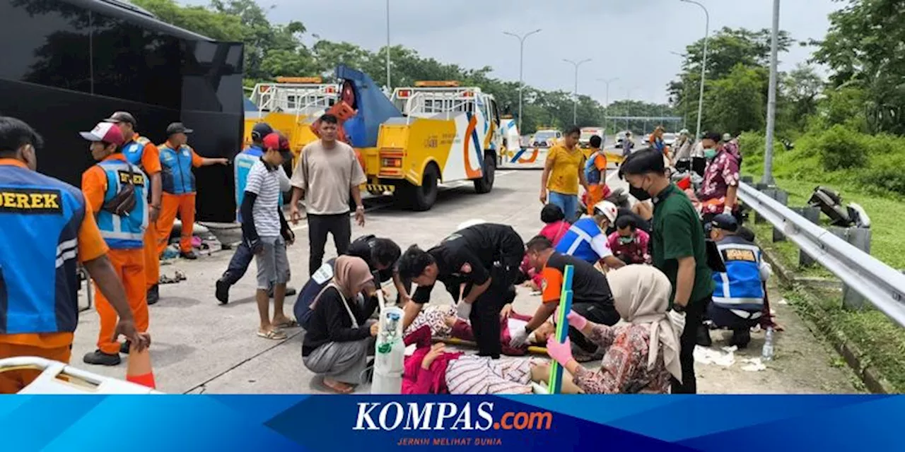 Penyebab Bus Brimob Kecelakaan di Tol Purwodadi