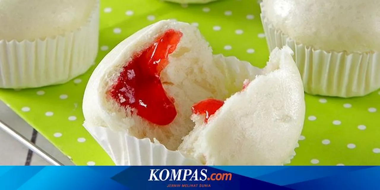 Resep Roti Kukus Sederhana Isi Selai, Camilan Manis nan Empuk