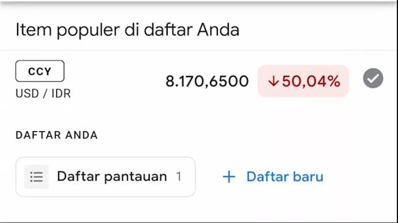 Pengamat: Kesalahan Kurs Rp8.170 per 1 USD di Google Bisa Picu Kegaduhan