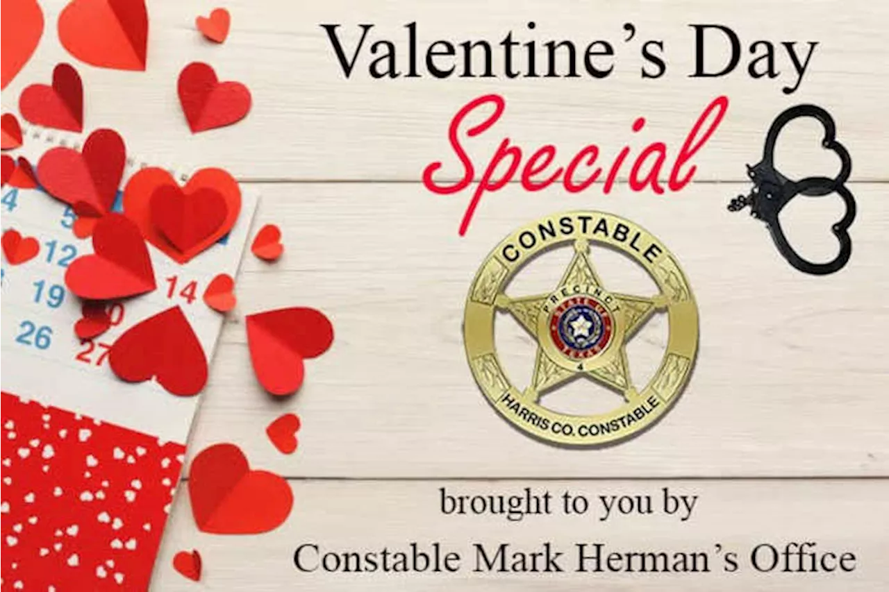 Harris County Precinct 4’s ‘Ex-Valentine Special’ offers a one-way trip to jail