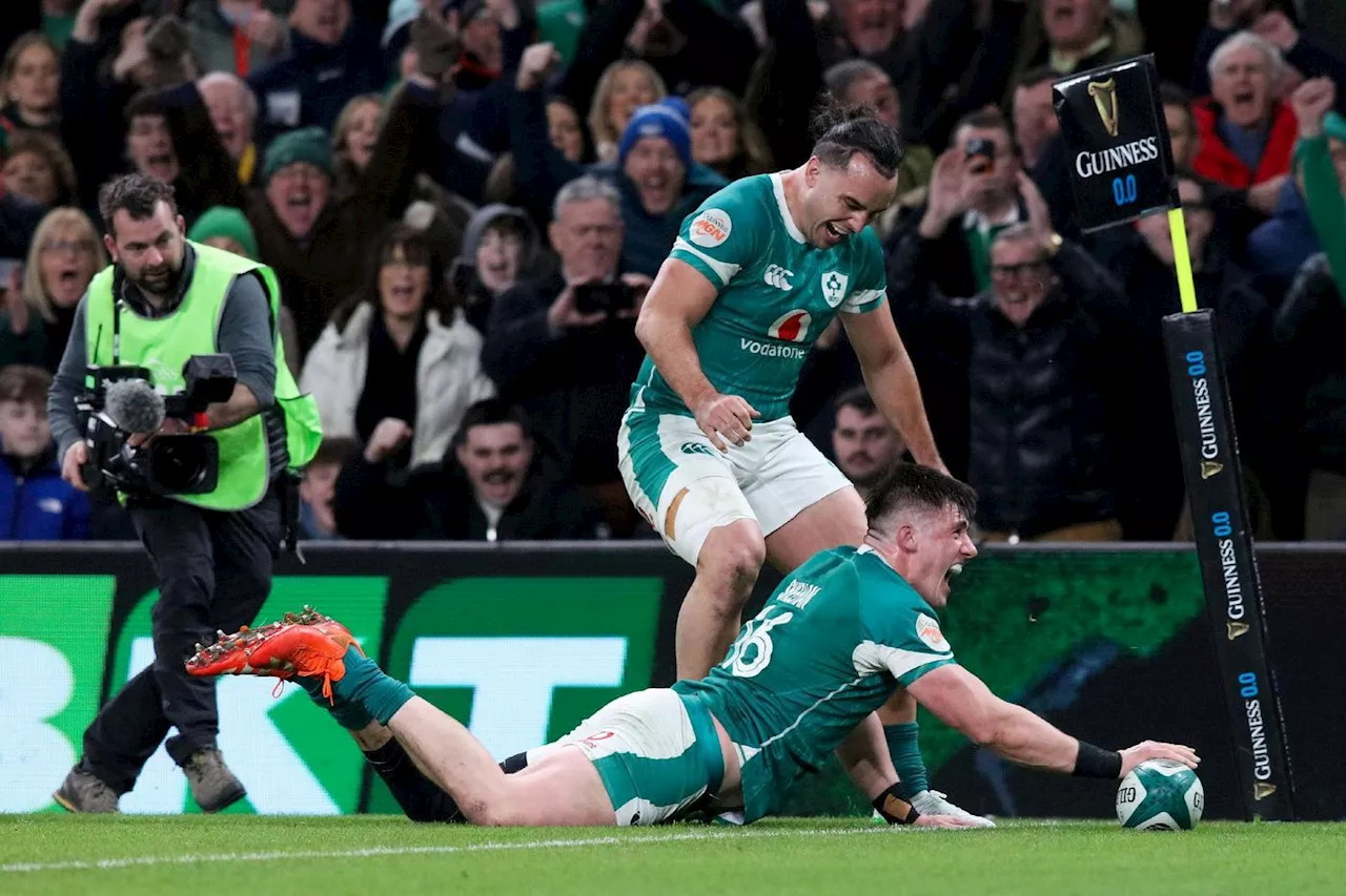 Irlande bat l'Angleterre dans un match palpitant du Tournoi des Six Nations