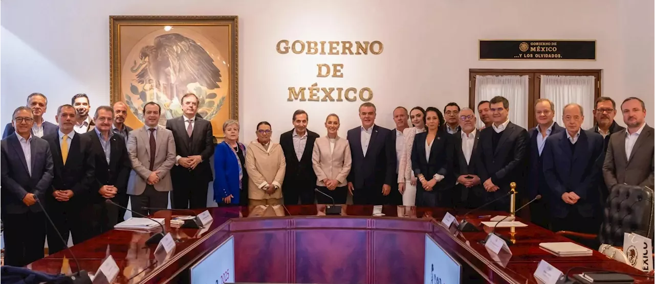 Sheinbaum y empresarios revisan estrategias y Plan México para enfrentar aranceles de EU