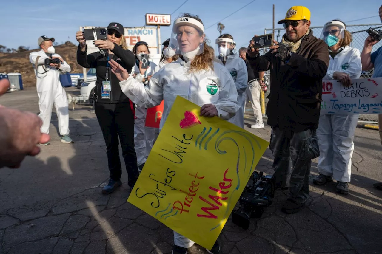 Topanga Residents Protest Use of Former Motel Site for Hazardous Waste