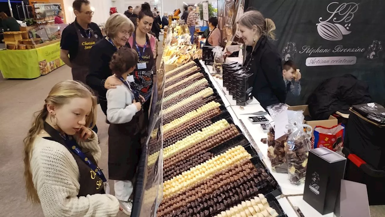 Le Salon du Chocolat et des Saveurs Enchanté les Visiteurs à Figeac