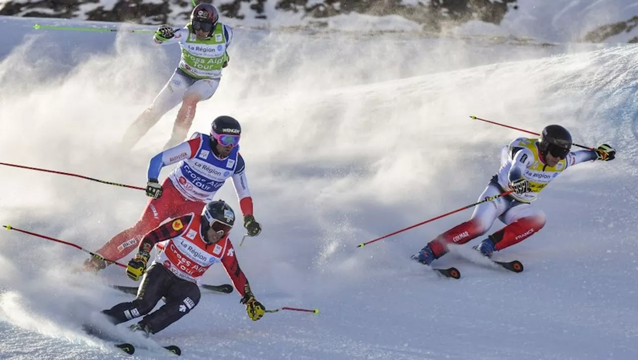 Youri Duplessis Kergomard se qualifie sans bâton pour la finale de la Coupe du Monde de ski cross