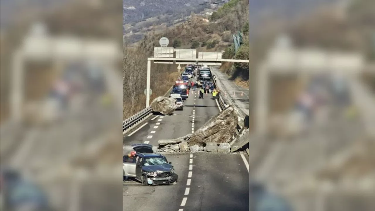 Éboulement en Savoie : trafic fortement perturbé vers les stations de ski de la Tarentaise