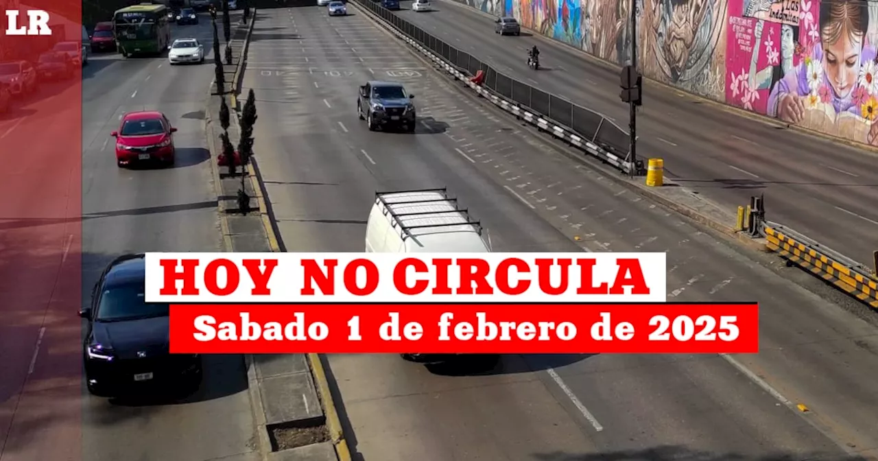 Hoy No Circula: Autos que No Pueden Circular en la Ciudad de México y el Estado de México el 1 de Febrero de 2025