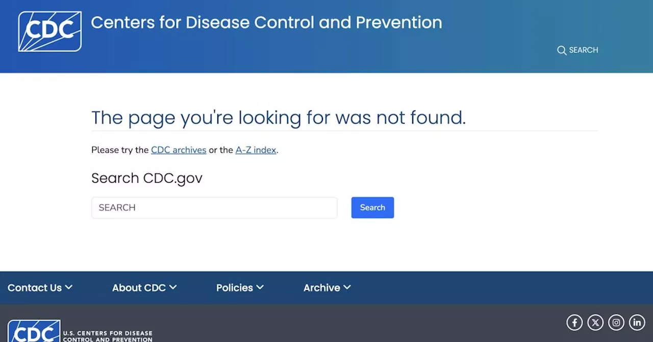 CDC scrubs research databases referencing sexual orientation and gender identity