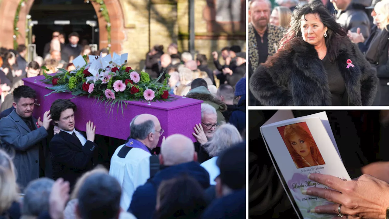 Pink Sparkles and Heartfelt Tributes: Linda Nolan Laid to Rest in Blackpool