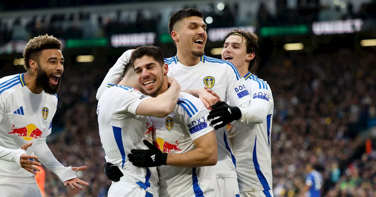 Leeds United Hammer Cardiff City 7-0 in Championship