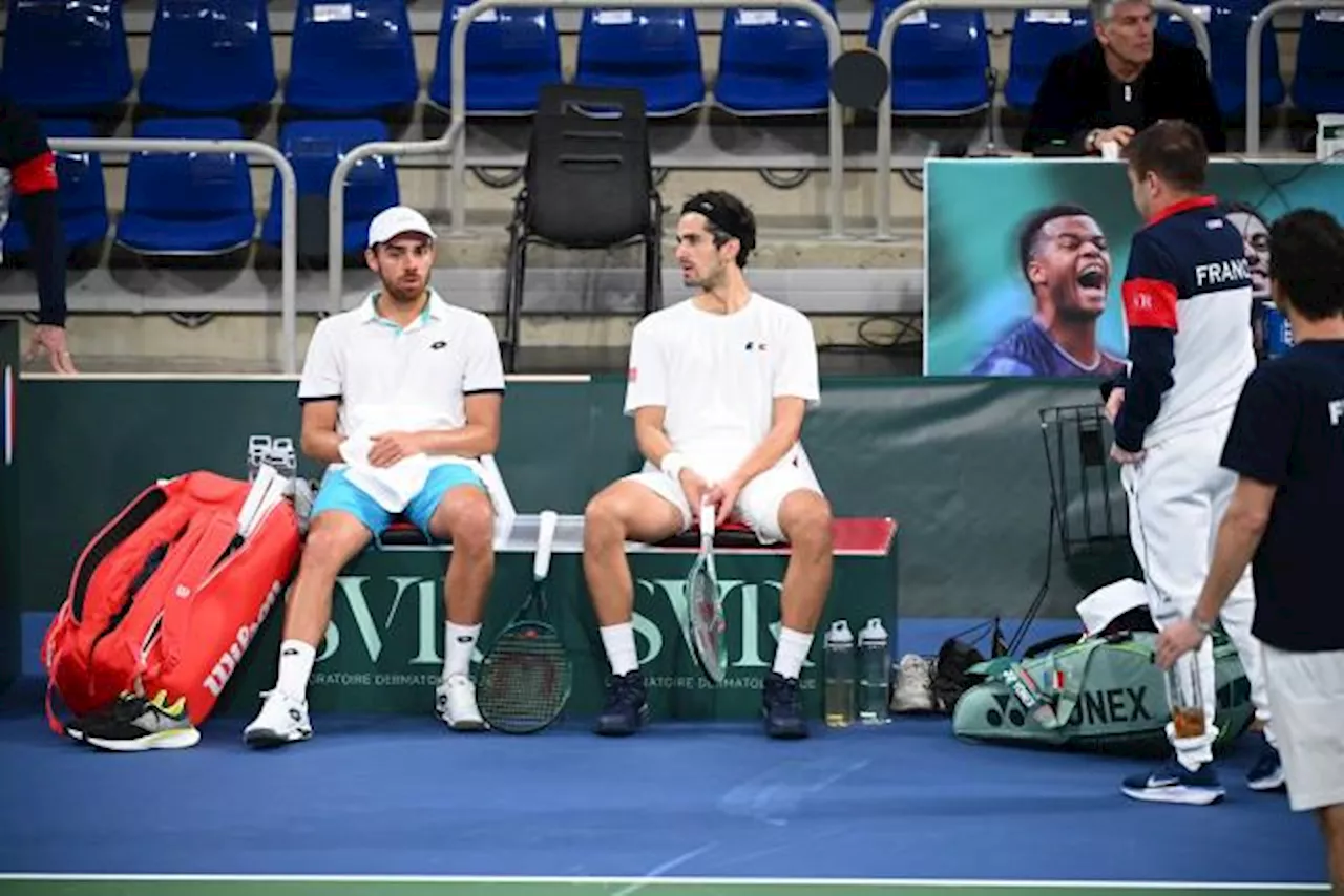 Le double de l'équipe de France toujours en chantier en Coupe Davis