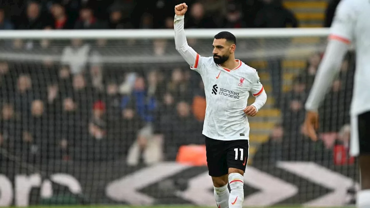 Mohamed Salah Bawa Liverpool Menang Telak atas Bournemouth