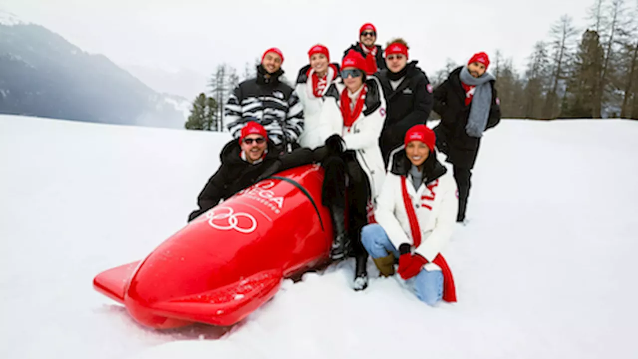 Omega wraps annual celebrity bobsleigh event in St. Moritz