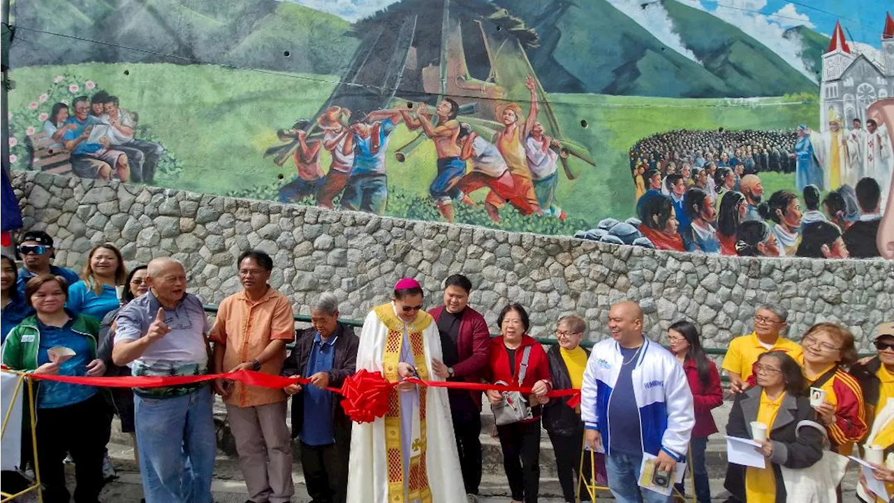 Bishop Inaugurates 44th Sin-Agi Artists Mural in Baguio City