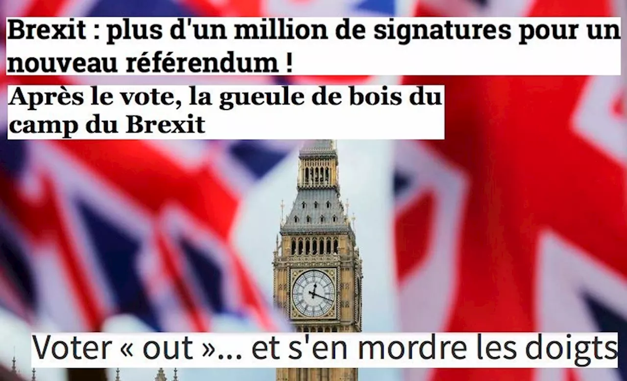 Brexit : comment les médias français ont pris leurs rêves pour des réalités