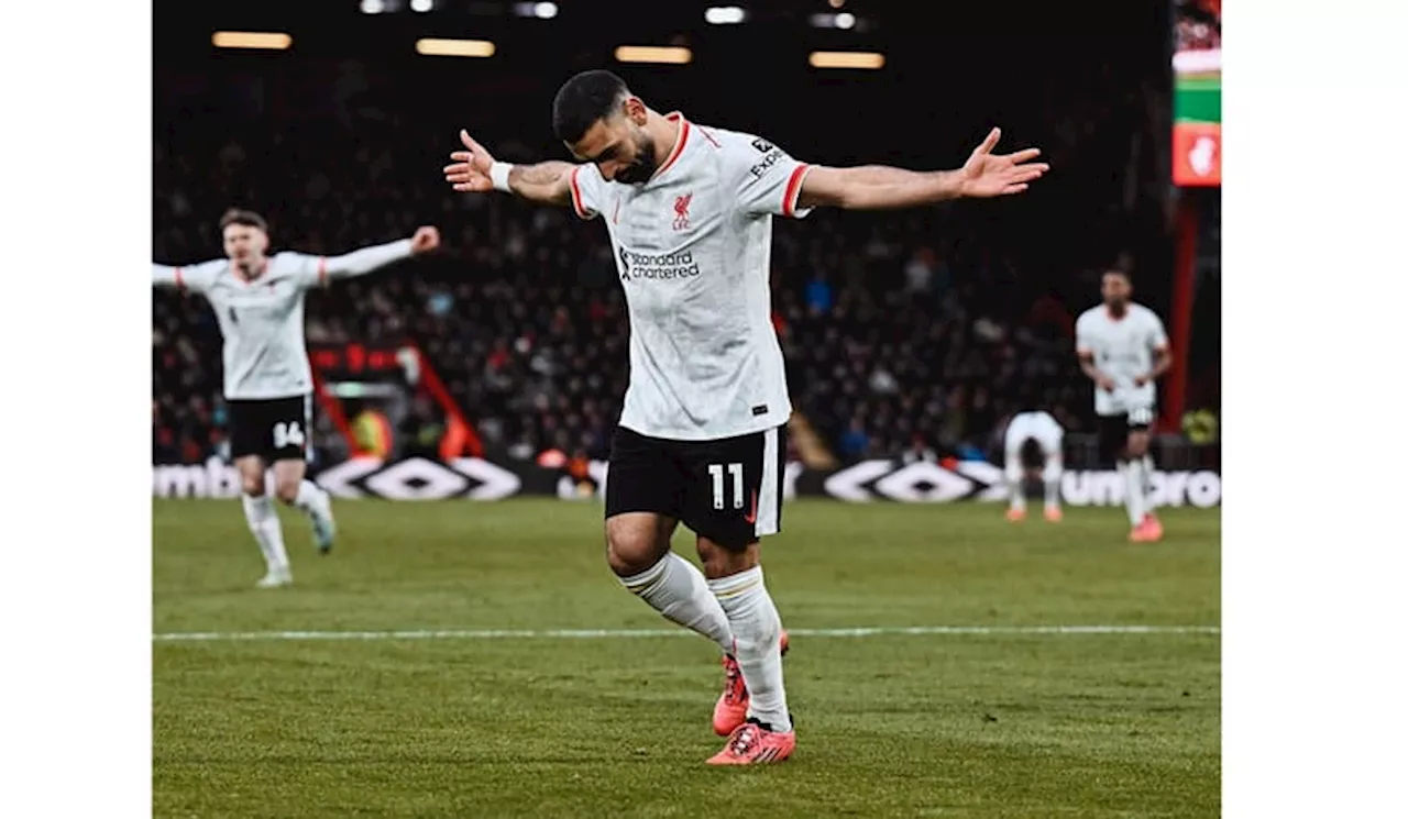 Bournemouth vs Liverpool, Dua Gol Mohamed Salah Pastikan Kemenangan the Reds