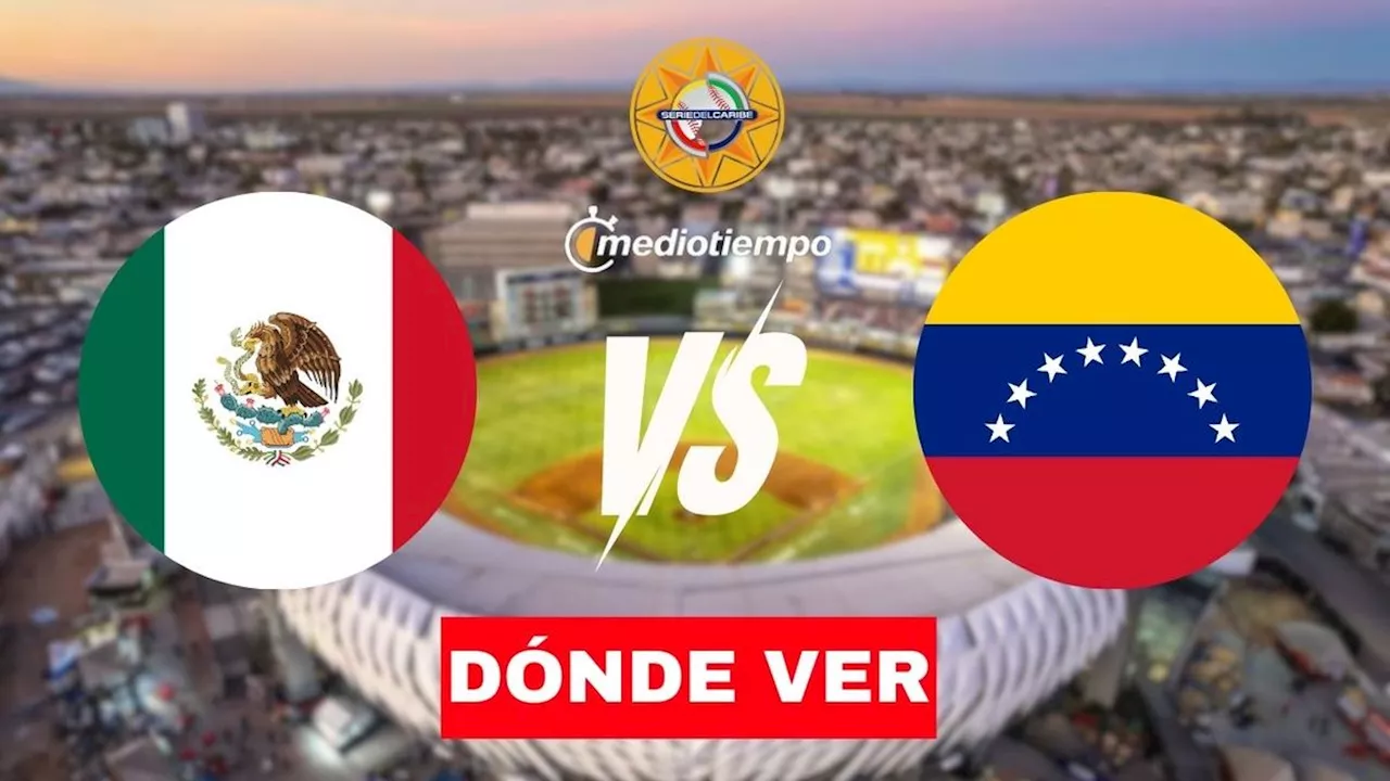 ¿A qué hora juega México vs Venezuela HOY? Dónde ver EN VIVO juego