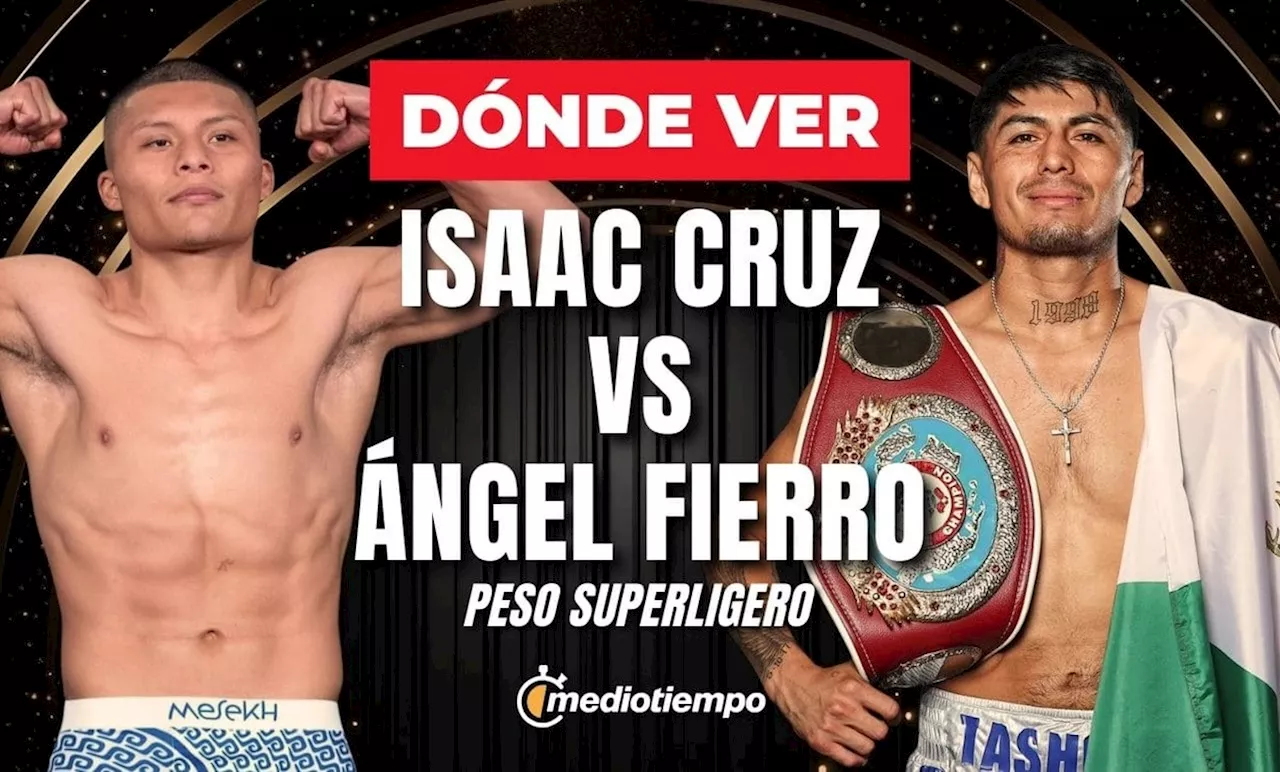 ¿A qué hora pelea Pitbull Cruz vs Ángel Fierro? Dónde VER pelea BOX HOY