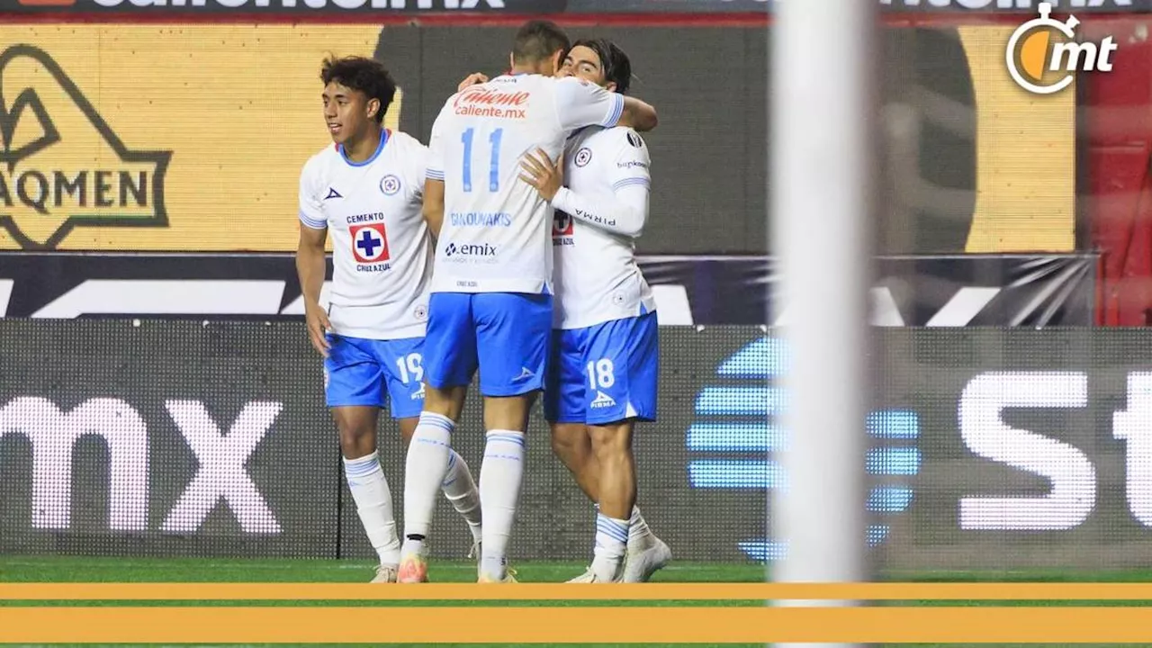 Luka Romero se estrenó en Cruz Azul con un GOLAZO