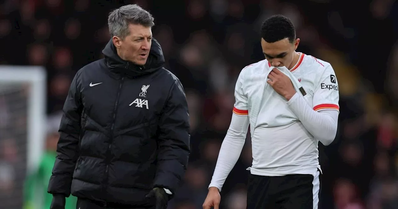 Trent Alexander-Arnold Injury Blow for Liverpool Ahead of Tottenham Clash