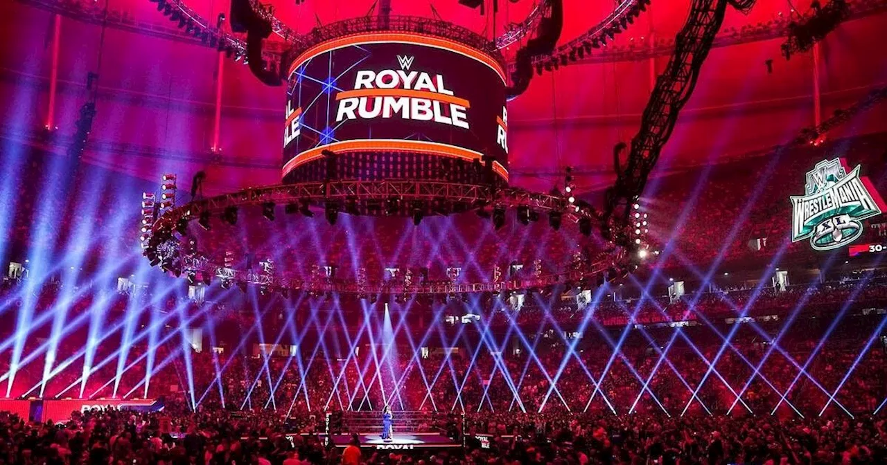 WWE star suffers wardrobe malfunction seconds into Royal Rumble