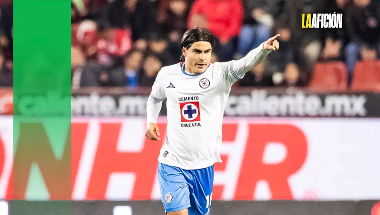 Luka Romero se estrena como goleador de Cruz Azul en sufrido triunfo sobre Xolos de Tijuana