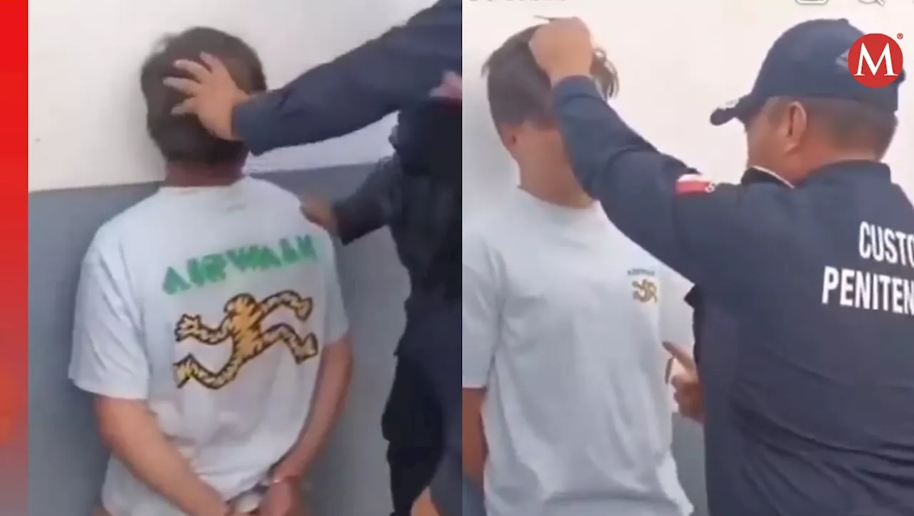 '¿Qué chilla?': Filtran VIDEO de 'Fofo' Márquez siendo GOLPEADO por policías; lo cambiarán de penal de Barrien