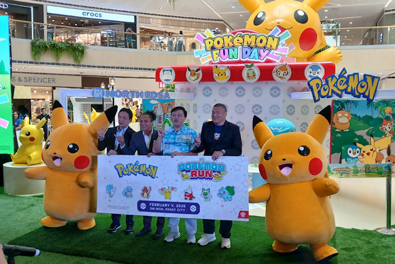 Pokemon Run 2025 Kicks Off in the Philippines