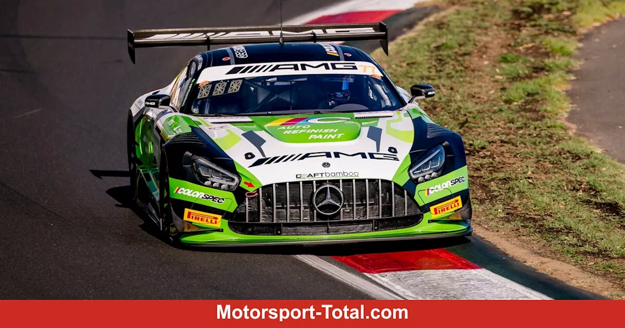 12h Bathurst 2025: Auer beschert Mercedes-AMG die Pole