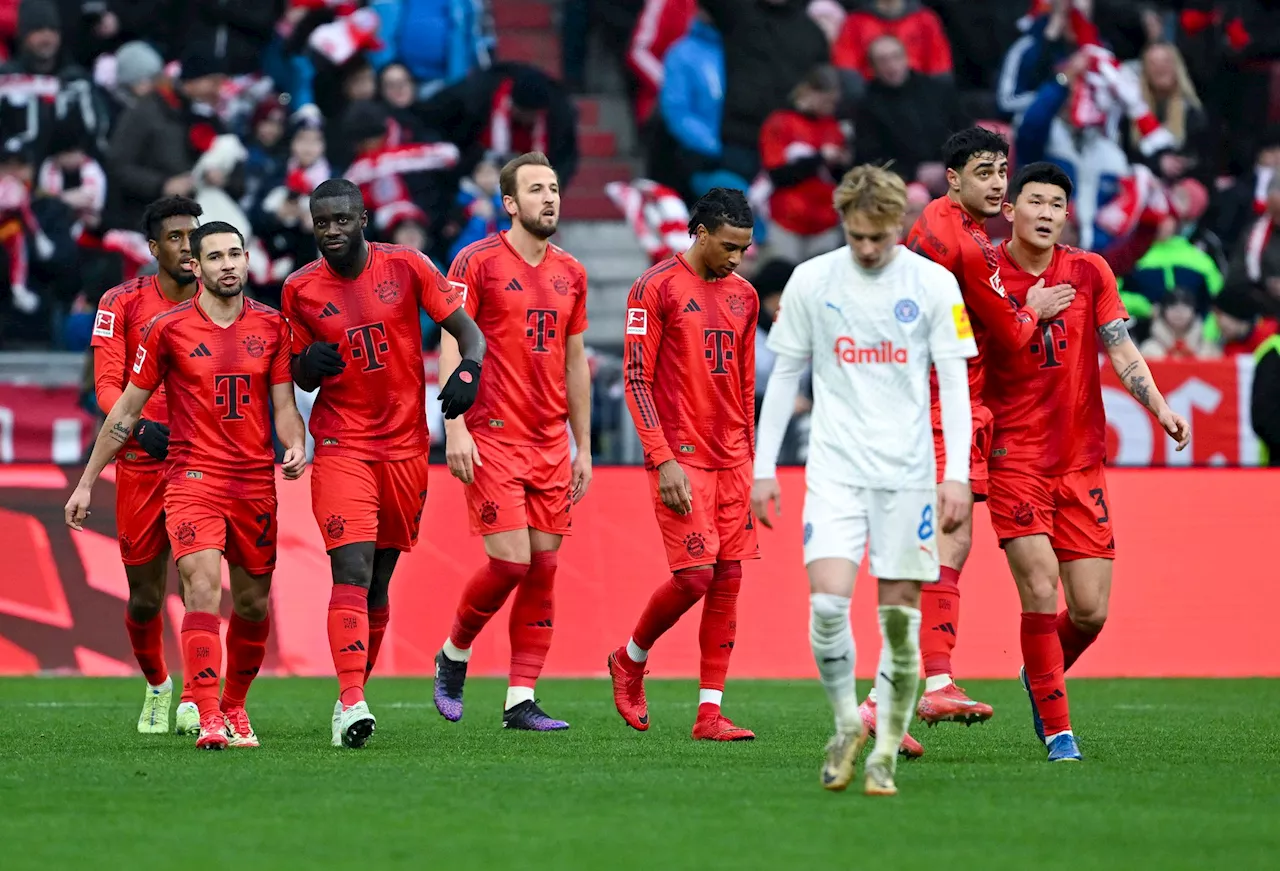 Bayern München Siegt, Doch Kiel Zieht Eng