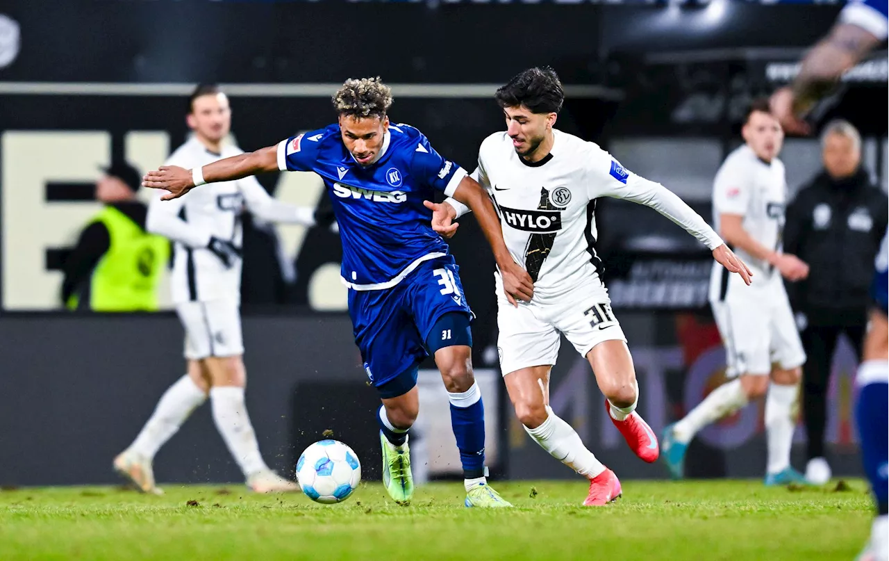 Elversberg und Karlsruhe trennen sich 2:2 Unentschieden