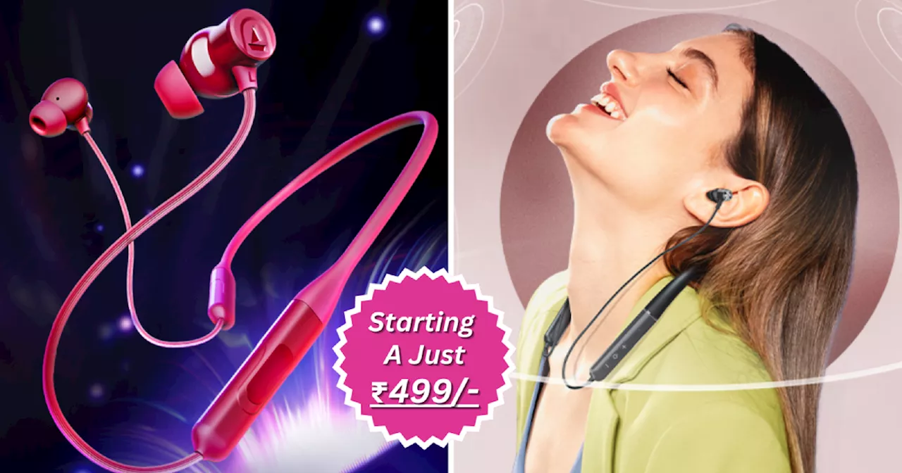 दमदार साउंड और धाकड़ बेस वाले नेकबैंड Wireless Earphones की कीमत ₹499 से है शुरू, Amazon पर उपलब्ध हैं कई सस्ती डील्स