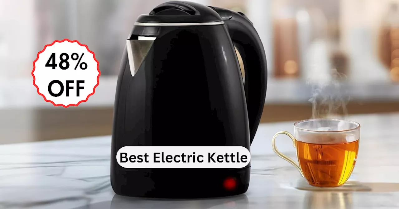 Amazon Shopping Spree: Electric Kettles से 1,500 रुपये से कम में