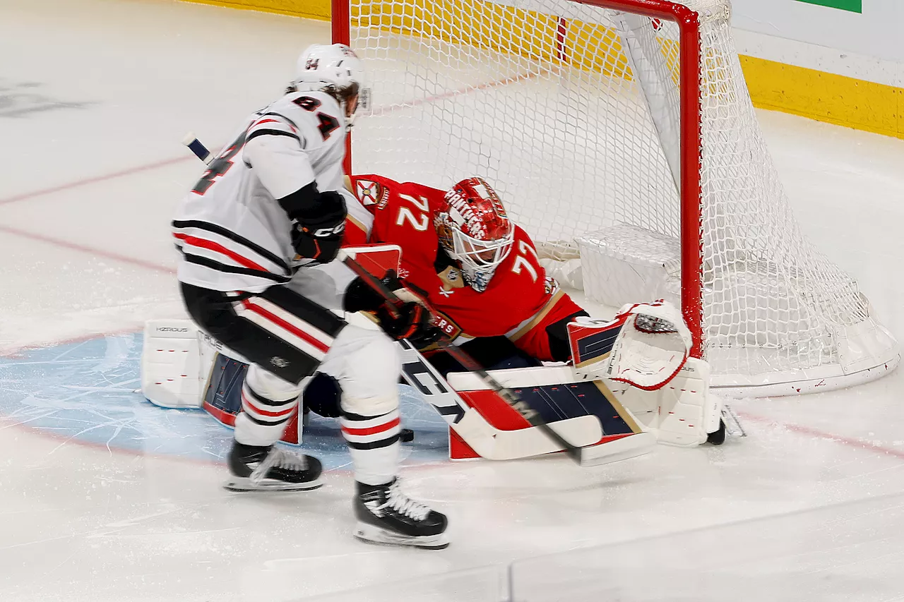 Blackhawks' Slaggert Scores Fastest Goal in Franchise History