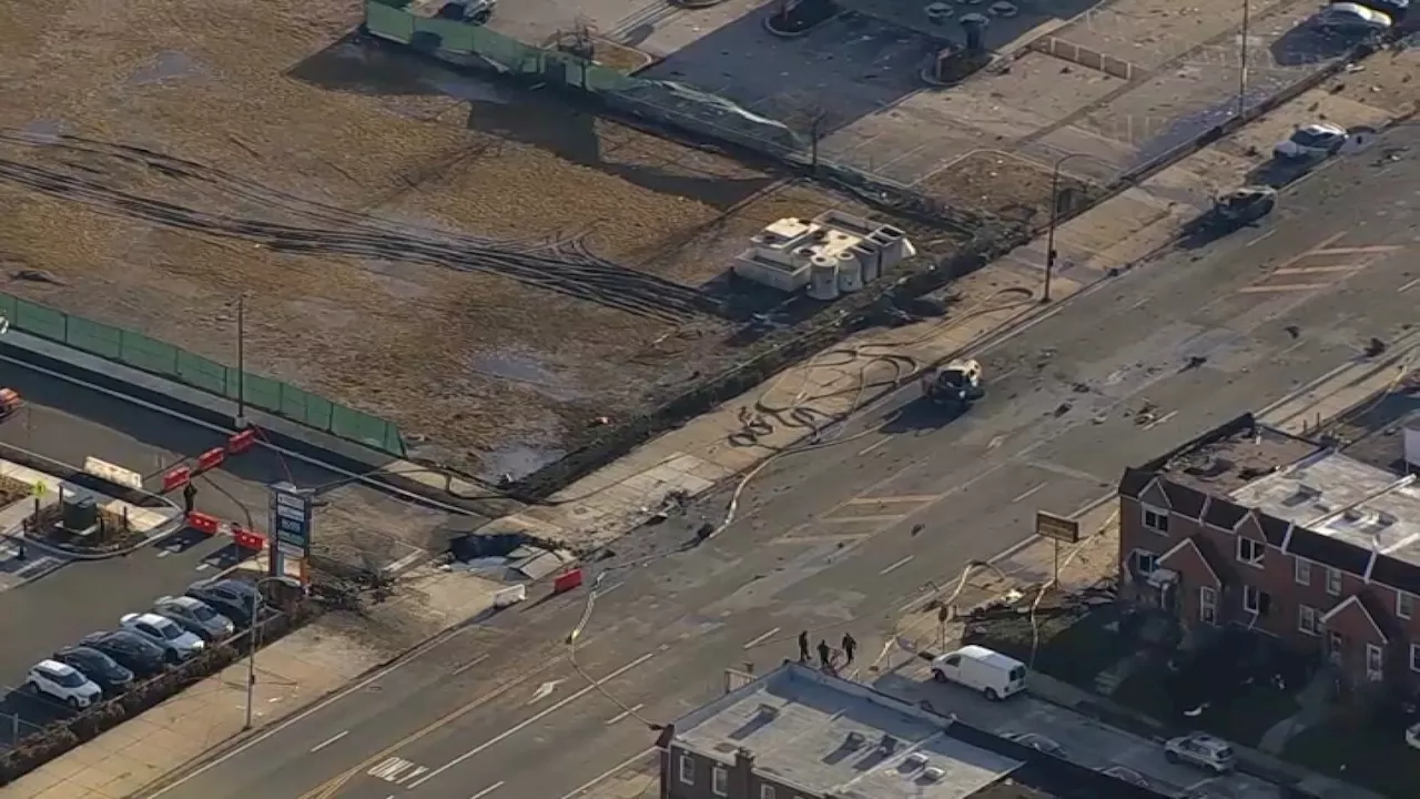 Sifting through debris after deadly air ambulance crash in Northeast Philly