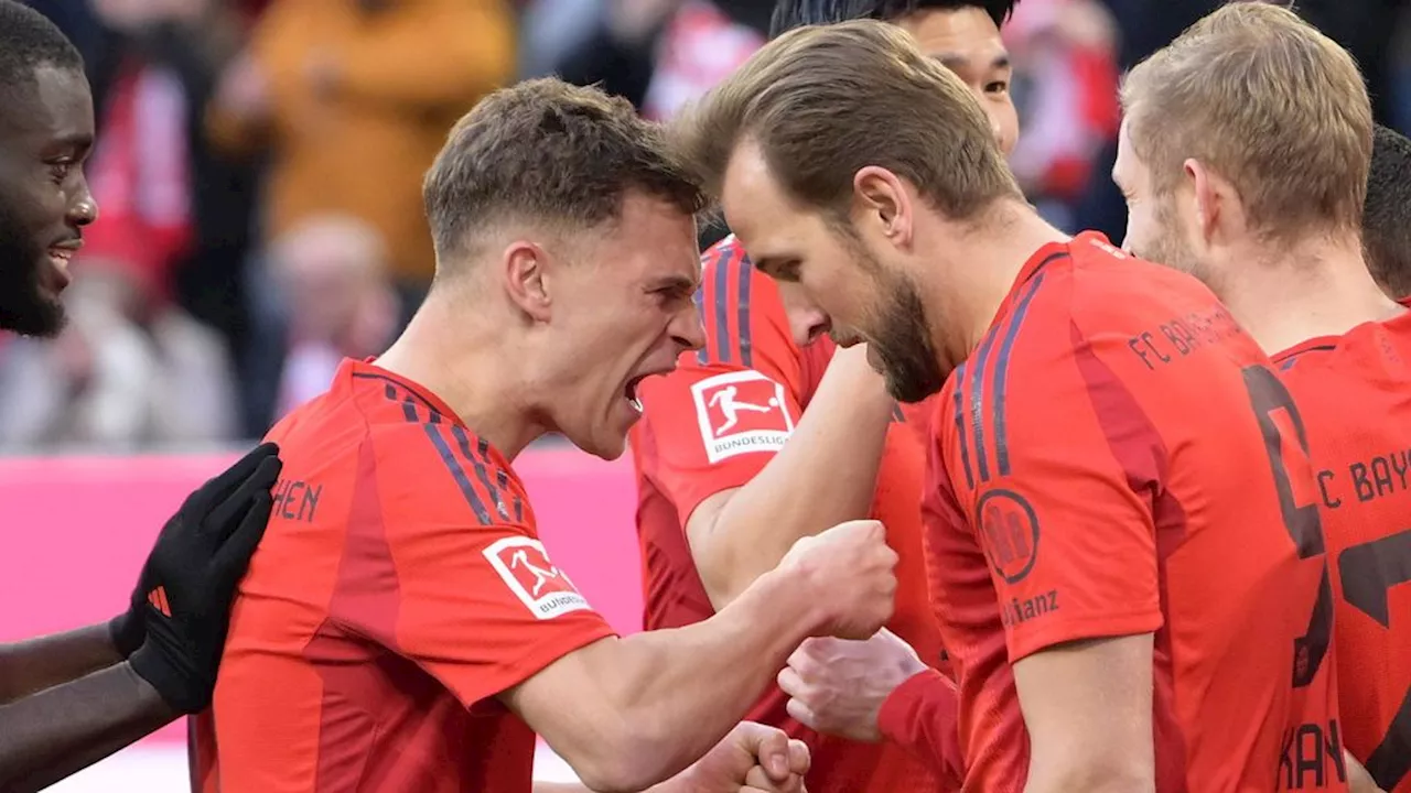 Bayern München wint van Holstein Kiel, Dortmund breekt zege-driehoek