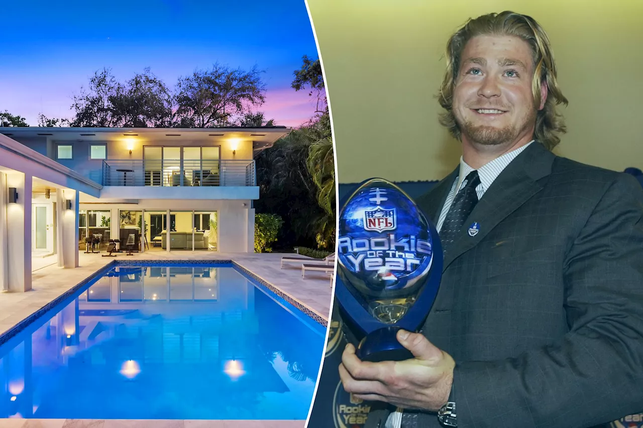  Ex-Giants tight end who helped win Super Bowl buys $4.5M Miami mansion