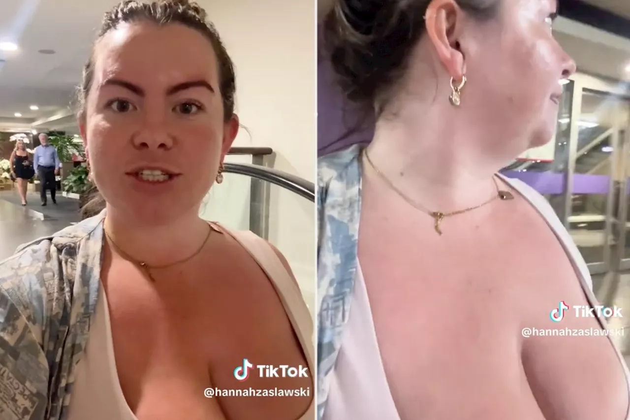 Influencer calls out strangers who stare at her G-cup breasts: 'If it offends you, don’t look!'