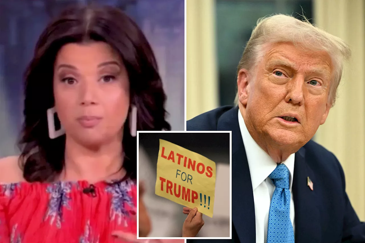 'The View' co-host Ana Navarro 'furious' at Venezuelans, Cubans who support Trump amid deportations