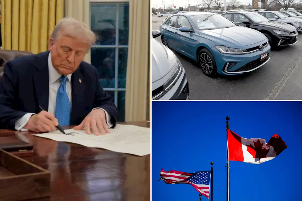 Trump officially ushers in long-awaited tariffs on Canada, Mexico and China