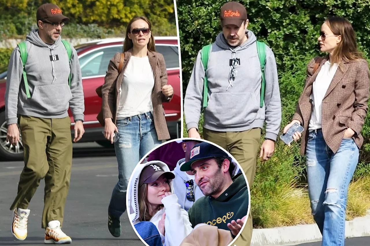 Olivia Wilde, ex Jason Sudeikis reunite amid her reported new romance with 'passionate' actor Dane DiLiegro