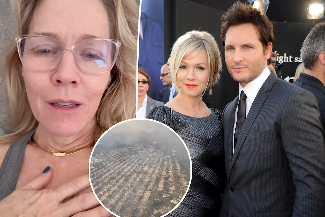 Peter Facinelli talks taking in ex-wife Jennie Garth and her husband amid LA fires: 'It got scary'