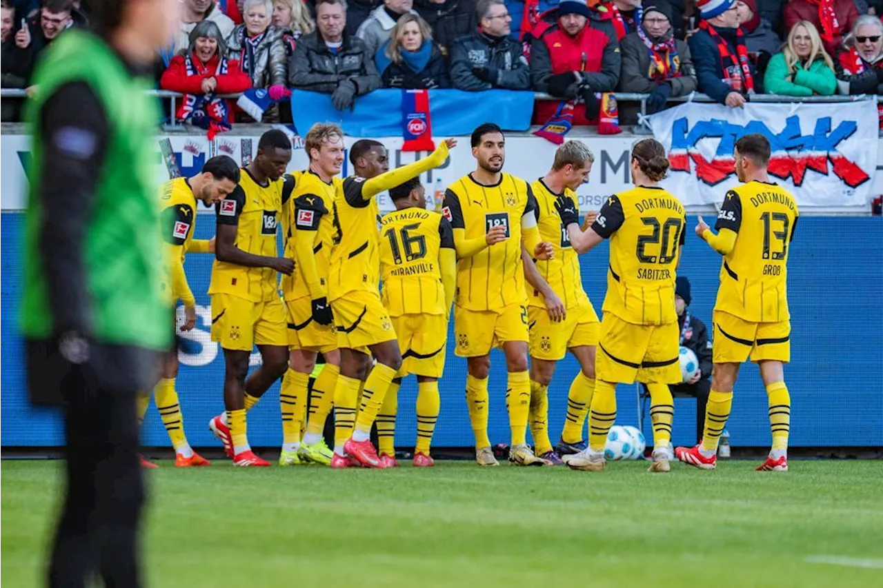 Borussia Dortmund beim 1. FC Heidenheim: Noten der BVB-Stars - sechs Zweier, Höchststrafe für Karim Adeyemi