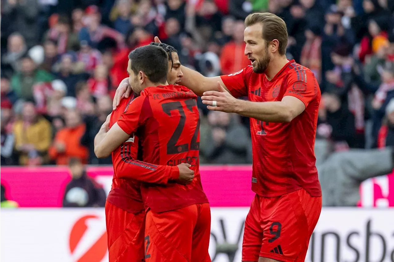 Spannender Sieg des FC Bayern gegen die Holstein Kiel