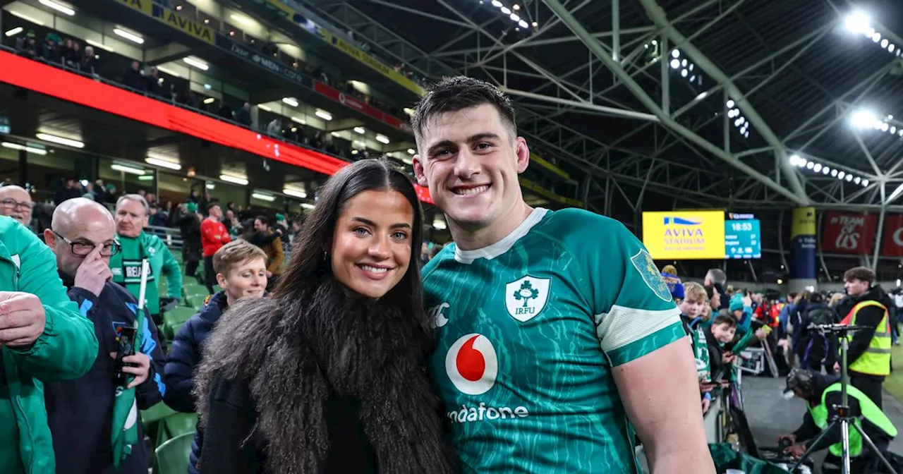 Rugby Star Dan Sheehan Celebrates Ireland's Six Nations Victory with Partner Katherine Egan