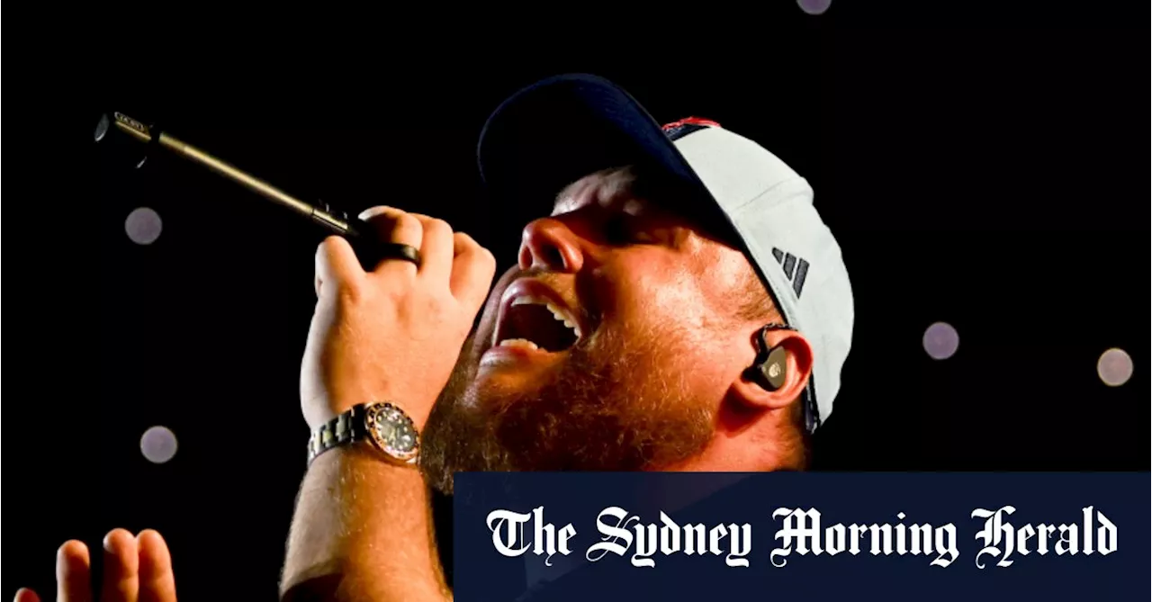 Luke Combs’ stage presence and captivating voice propel Sydney show