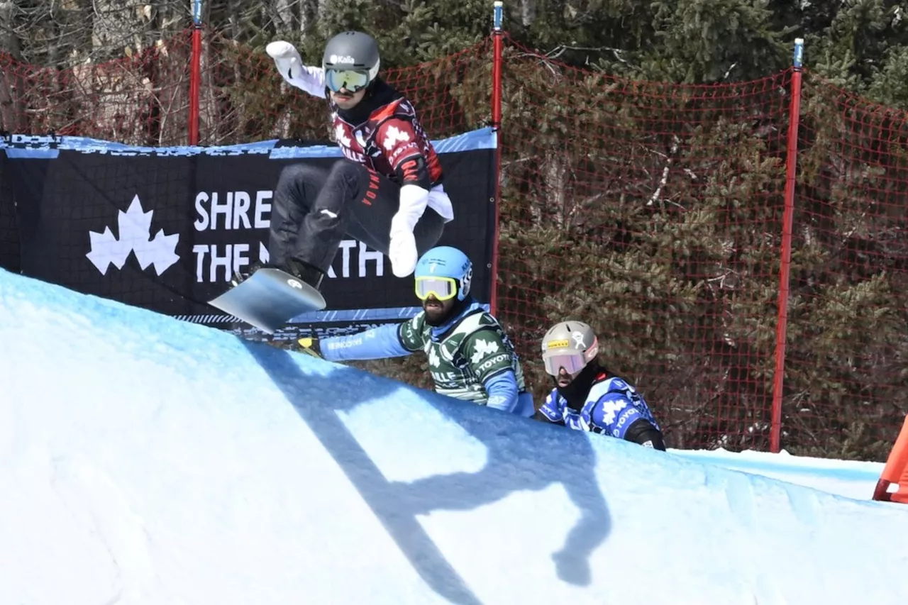 Grondin Wins First Gold of Snowboard Cross Season