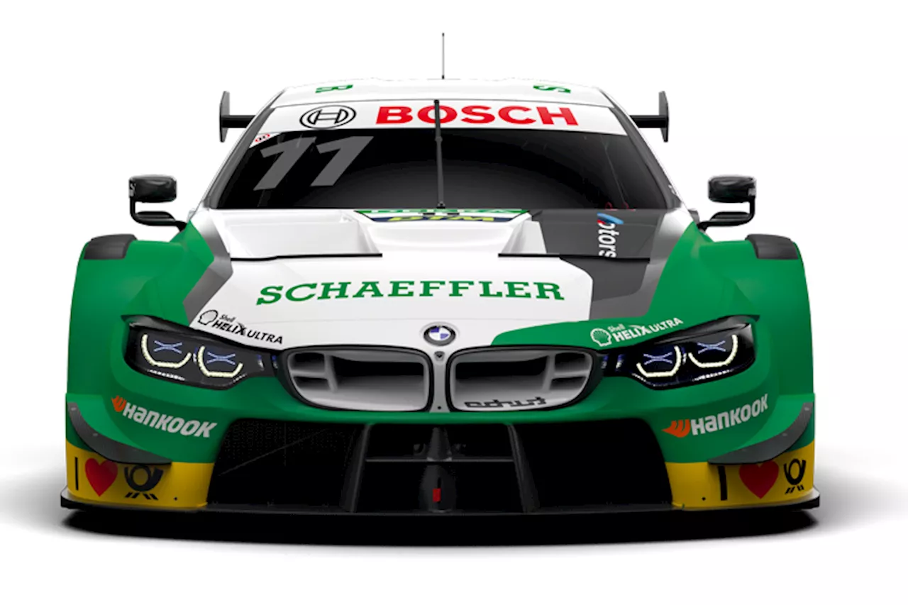 BMW-Coup: M4 DTM 2019 im Schaeffler-Look